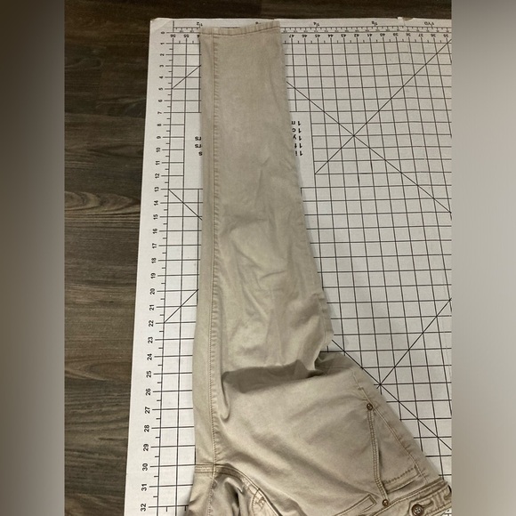 Anthropologie Pilcro Women’s Size 27 Beige Hyphen Fit Trousers - Picture 6 of 7